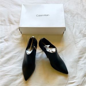 Calvin Klein Ankle Boot Heels - Size 9.5